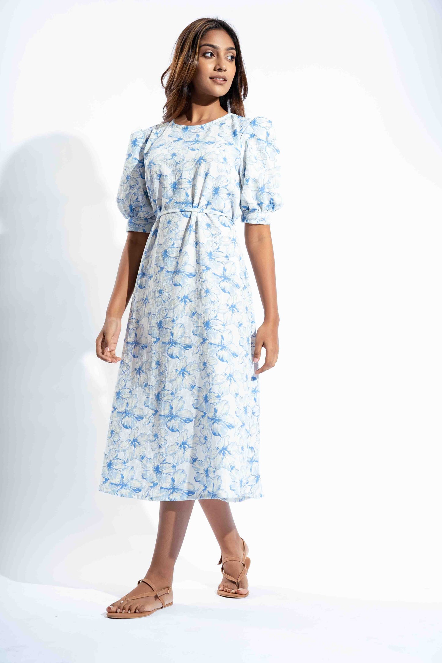 MILLY PUFF SLEEVE DRESS