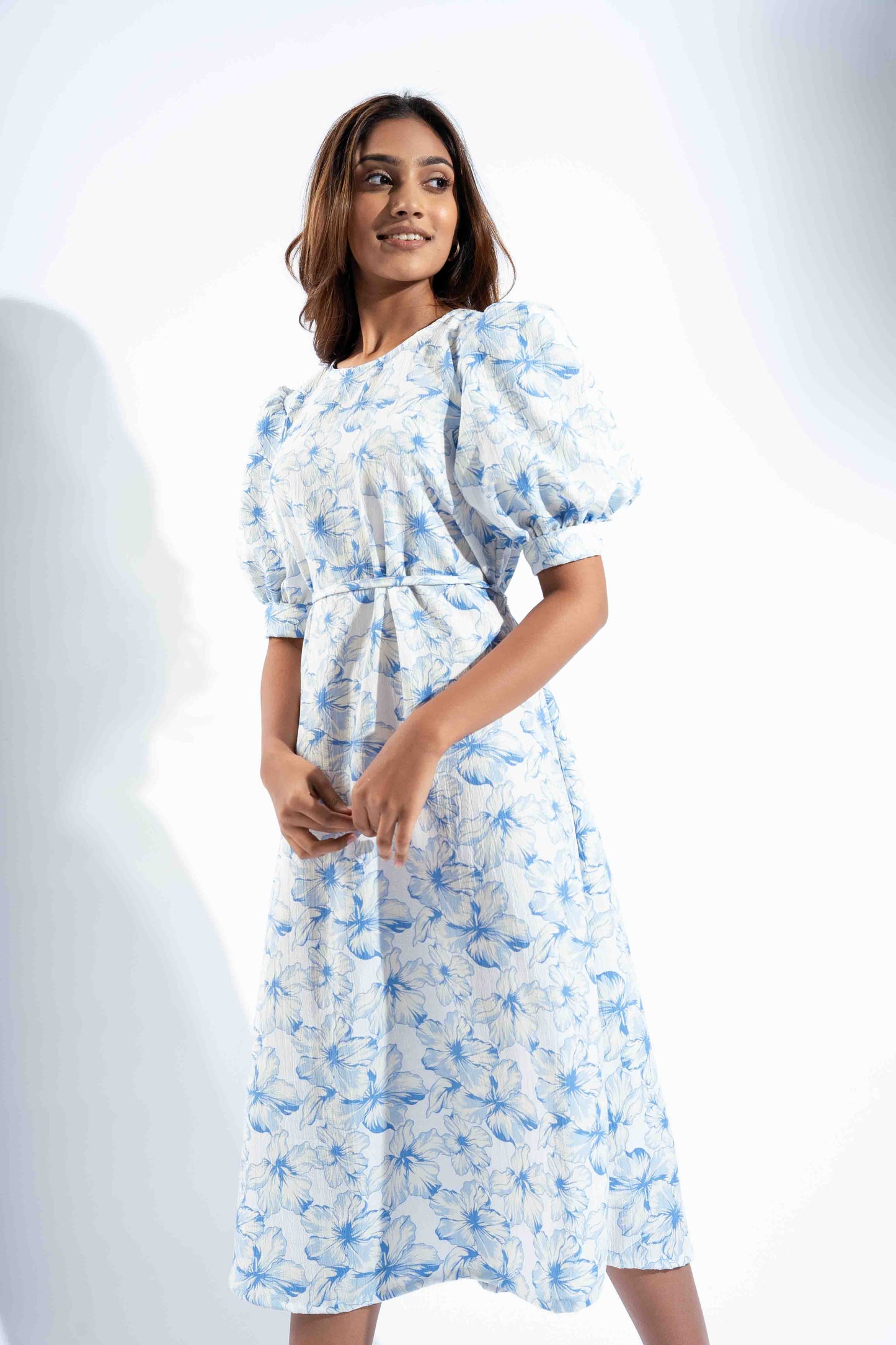 MILLY PUFF SLEEVE DRESS