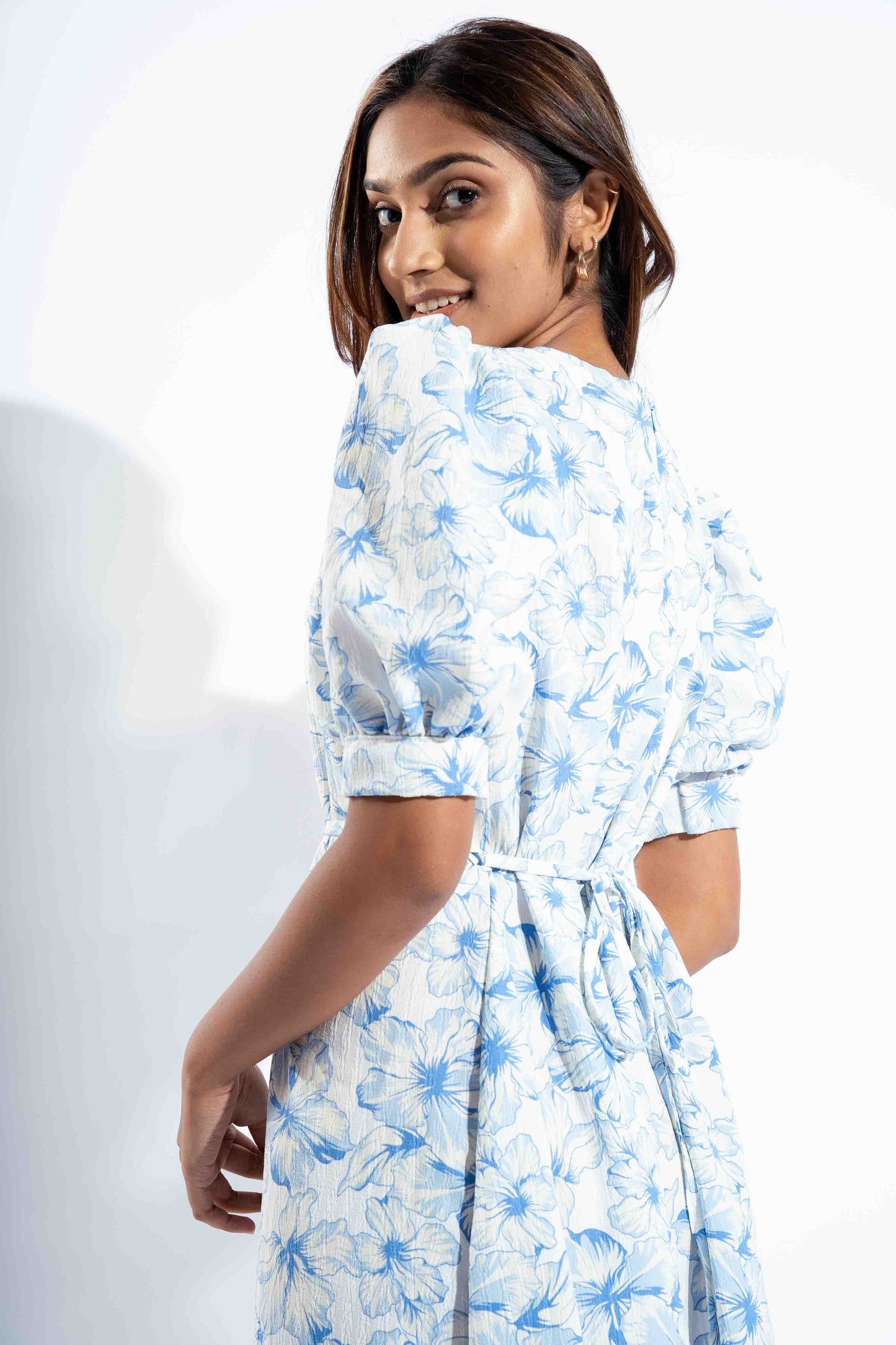 MILLY PUFF SLEEVE DRESS
