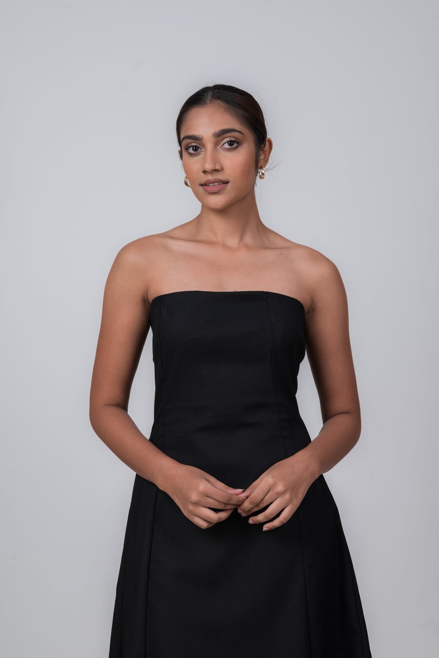 SAINT STRAPLESS DRESS