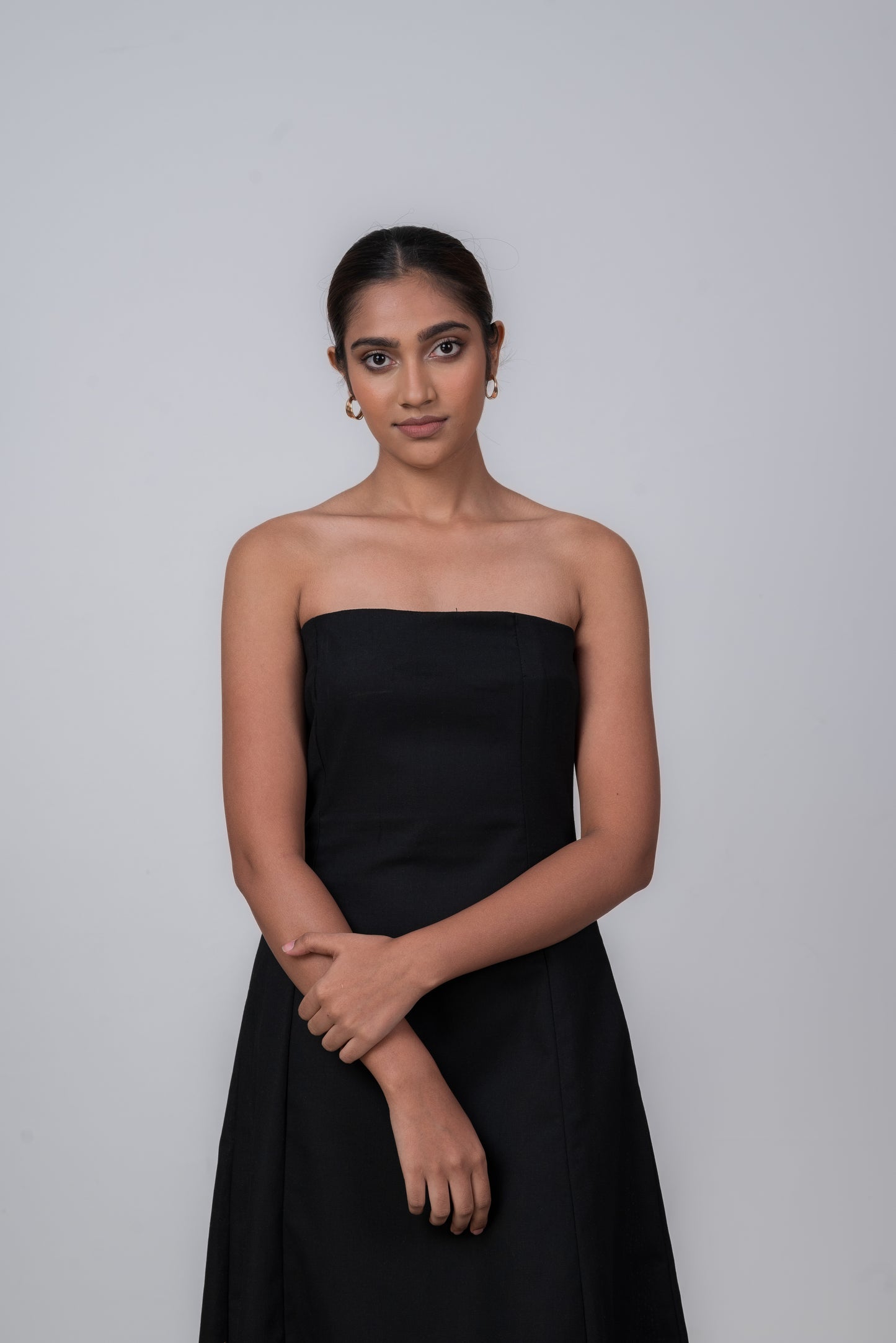 SAINT STRAPLESS DRESS
