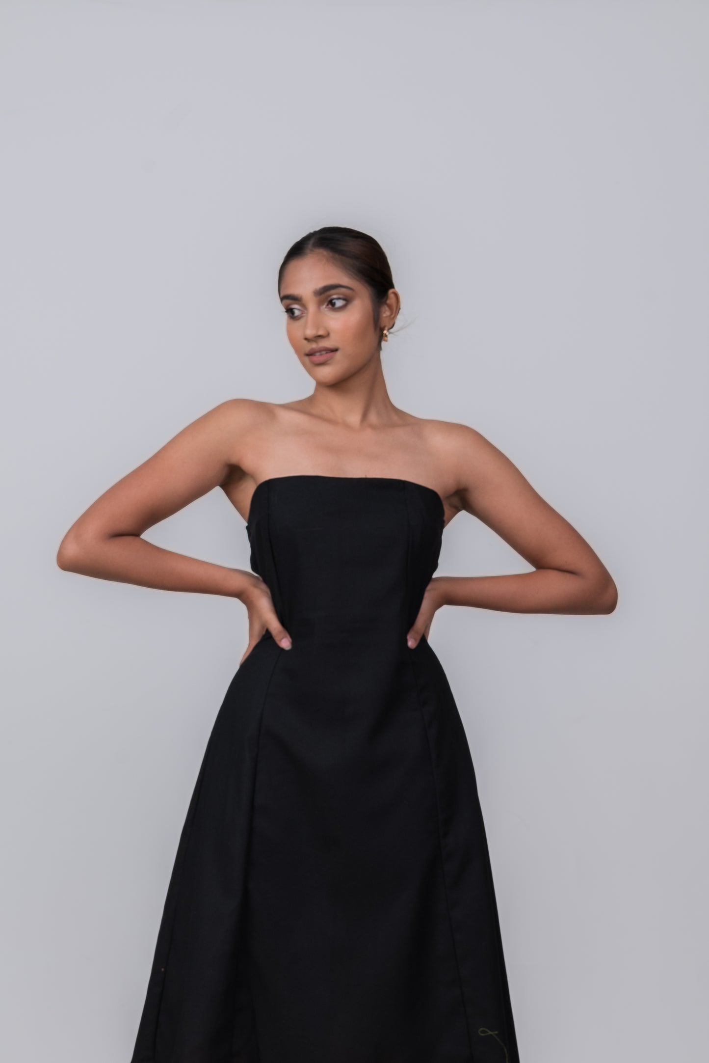 SAINT STRAPLESS DRESS
