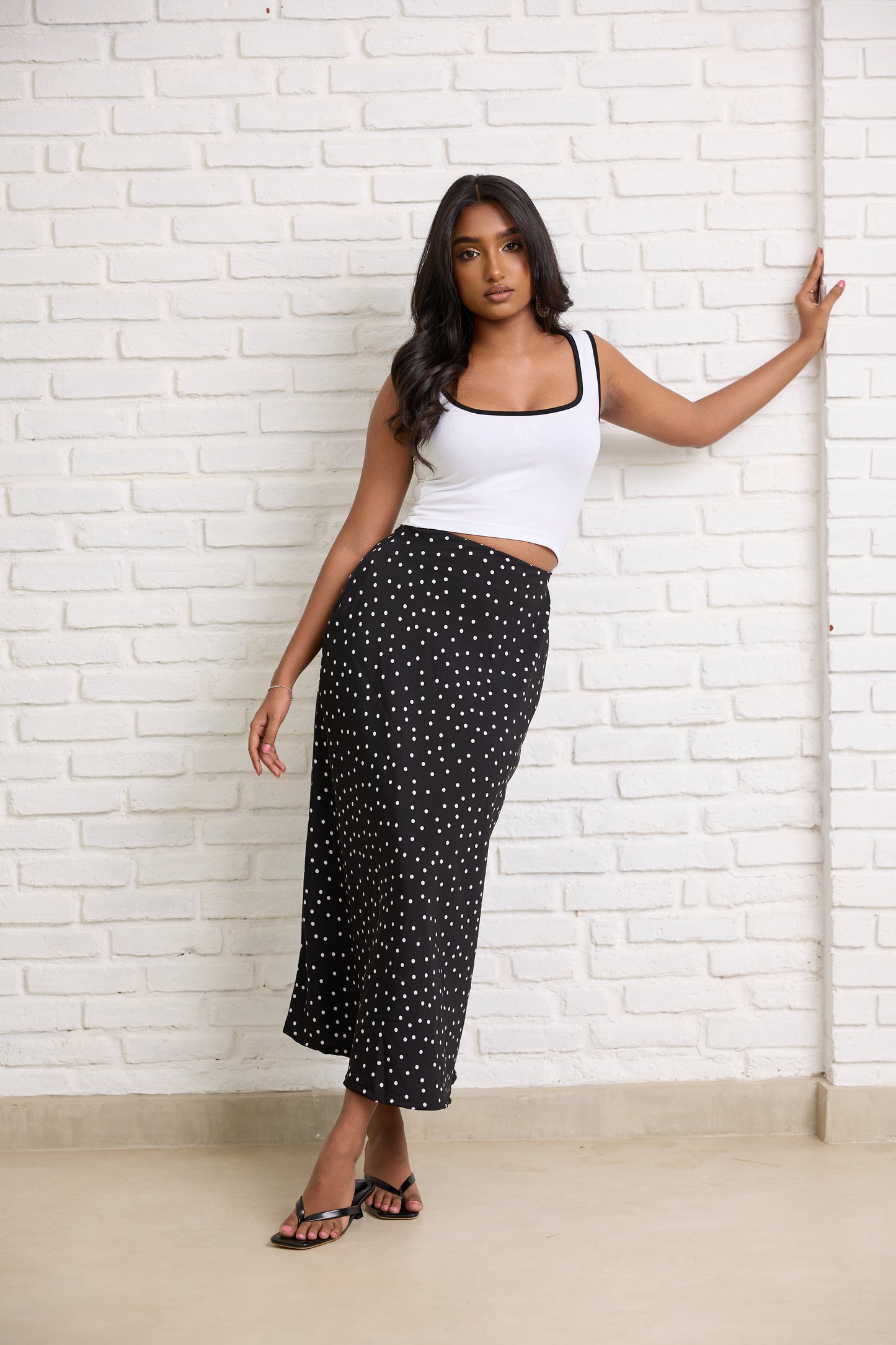 Dinah Polka Dot Skirt